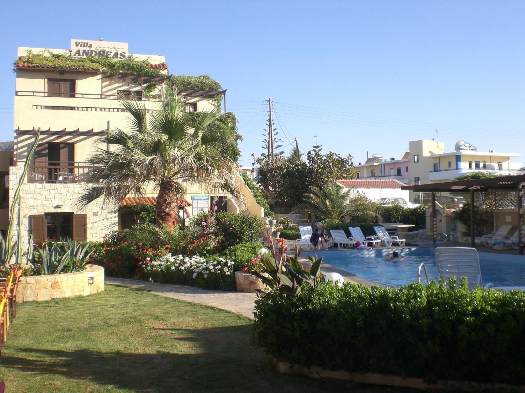 Villa Andreas Gouves Bagian luar foto